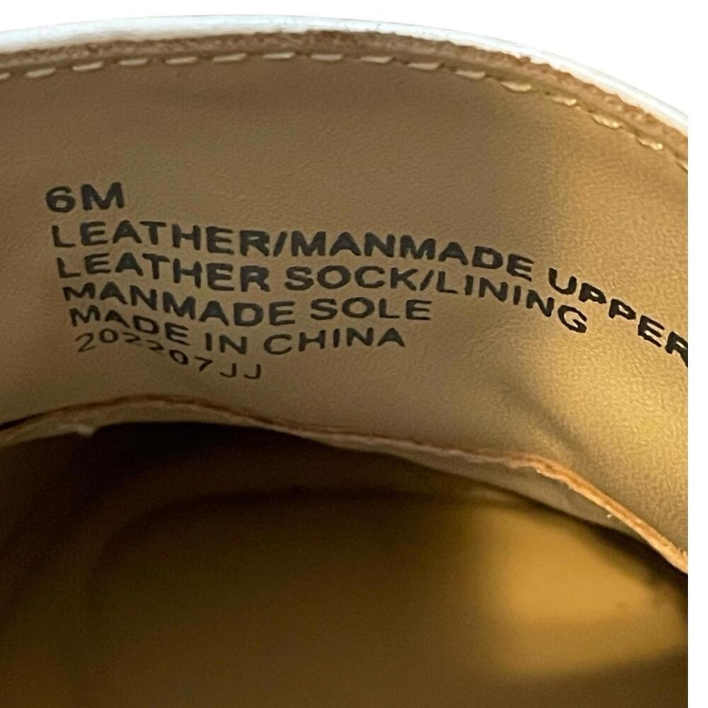 Antonio Melani Hale Patent Leather Heeled Loafers Size 6 - Picture 8 of 8